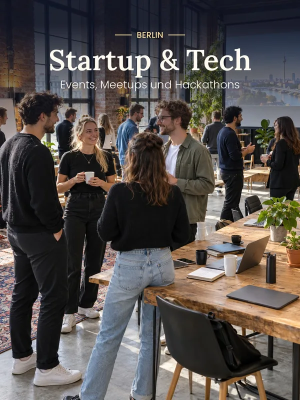 Berlin: Startup & Tech, Events, Meetups und Hackathons